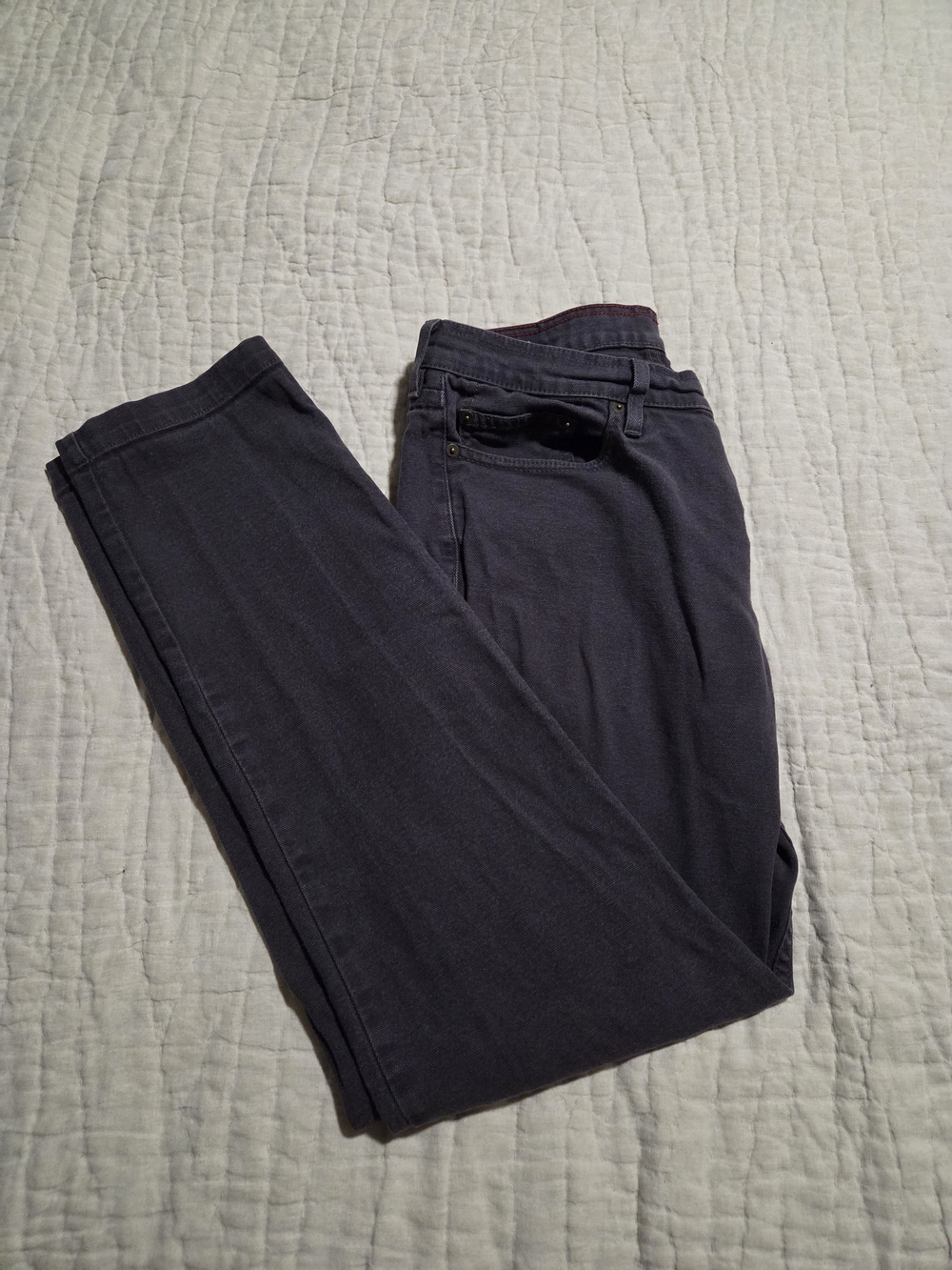 American Giant Roughneck Stretch Canvas Pants – Men's 34x32 – Made in USA